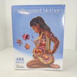 Genius Games The Pregnant Mother Anatomy Jigsaw Puzzle 488 Pieces Sealed